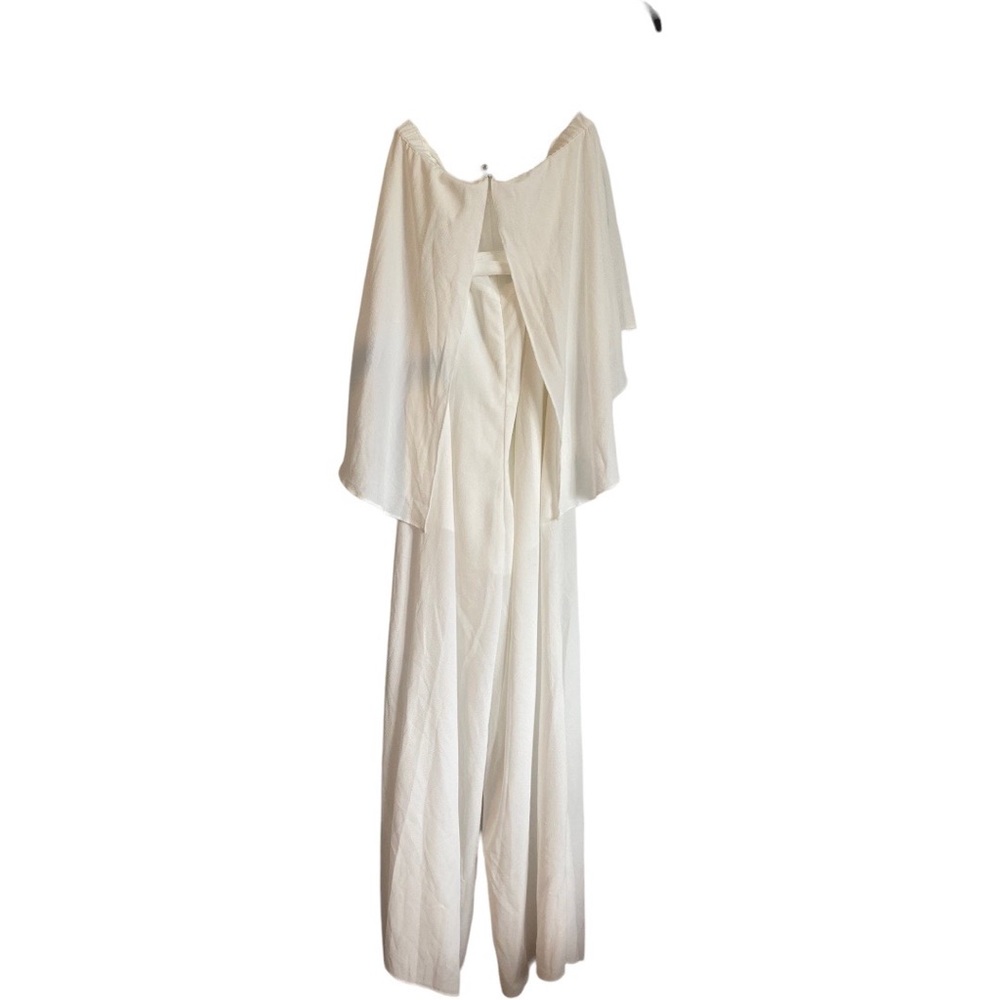NWT Vici Crystal Clear white Jumpsuit - Picture 3 of 7